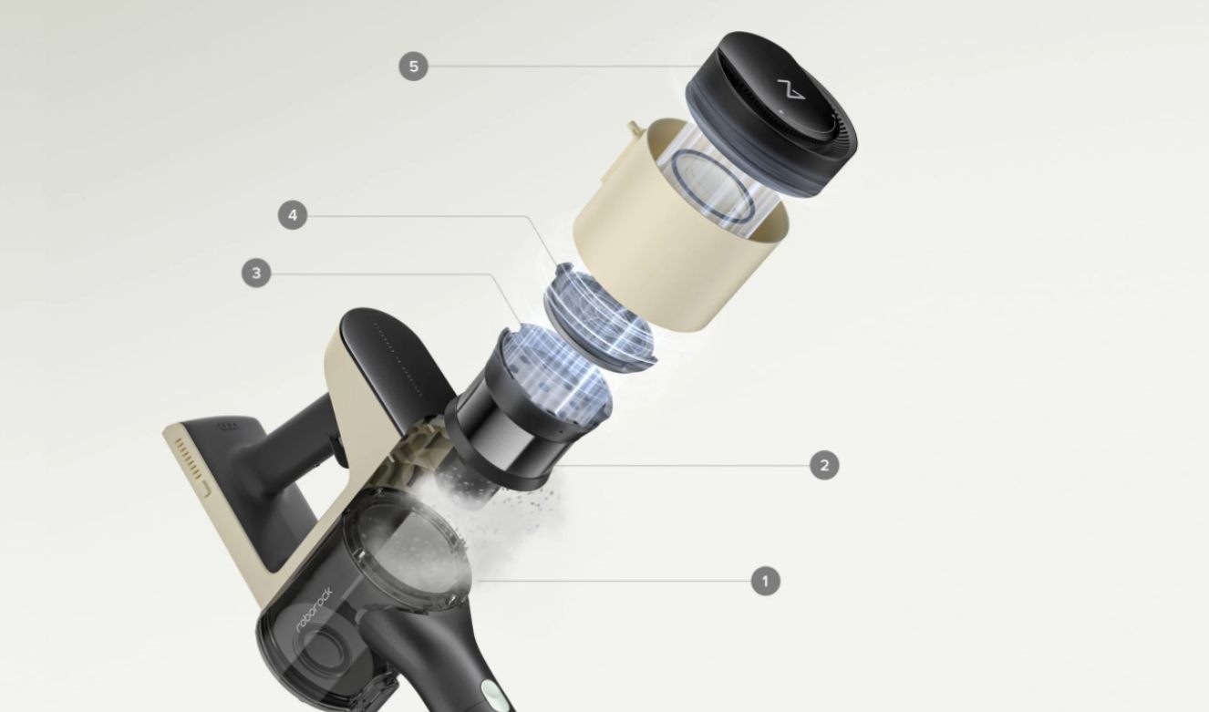 Roborock H5 có thiết kế hiện đại