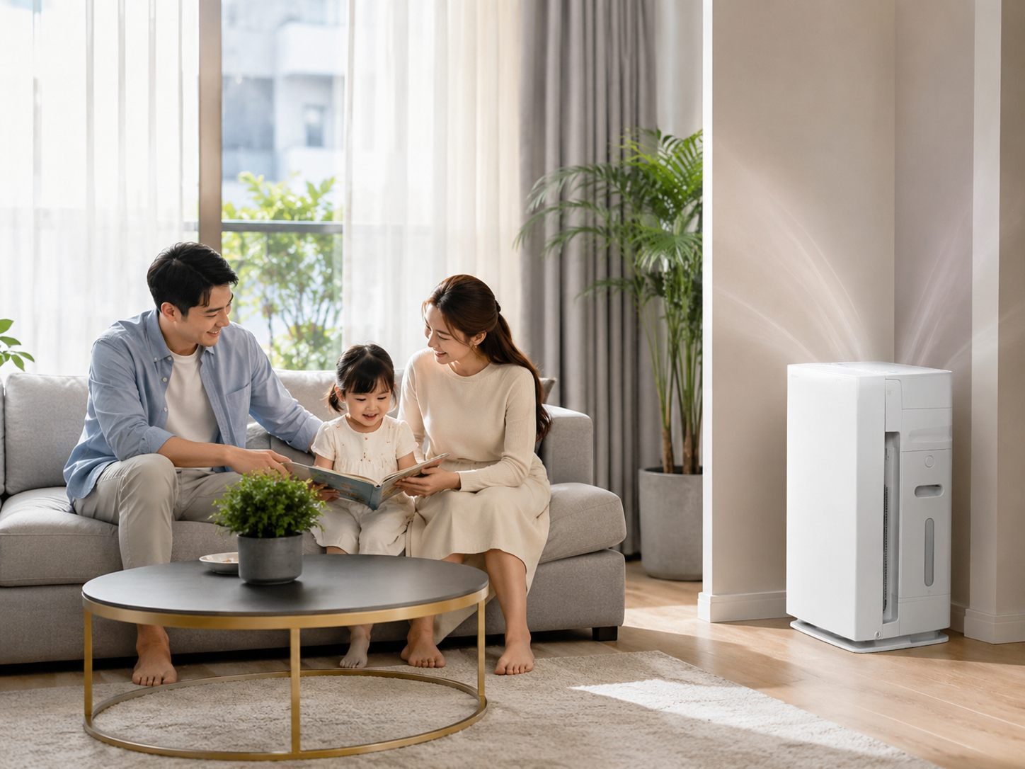 Máy lọc không khí nội địa Nhật tiết kiệm điện phù hợp gia đình Việt Nam