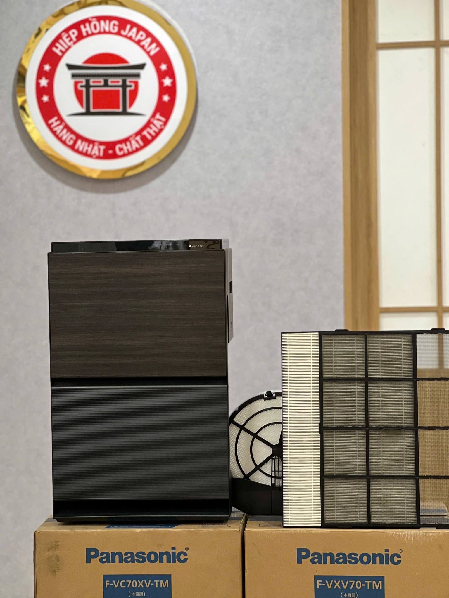 Panasonic F-VC70XV-TM công nghệ NanoeX khử trùng và khử mùi tiên tiến nhất