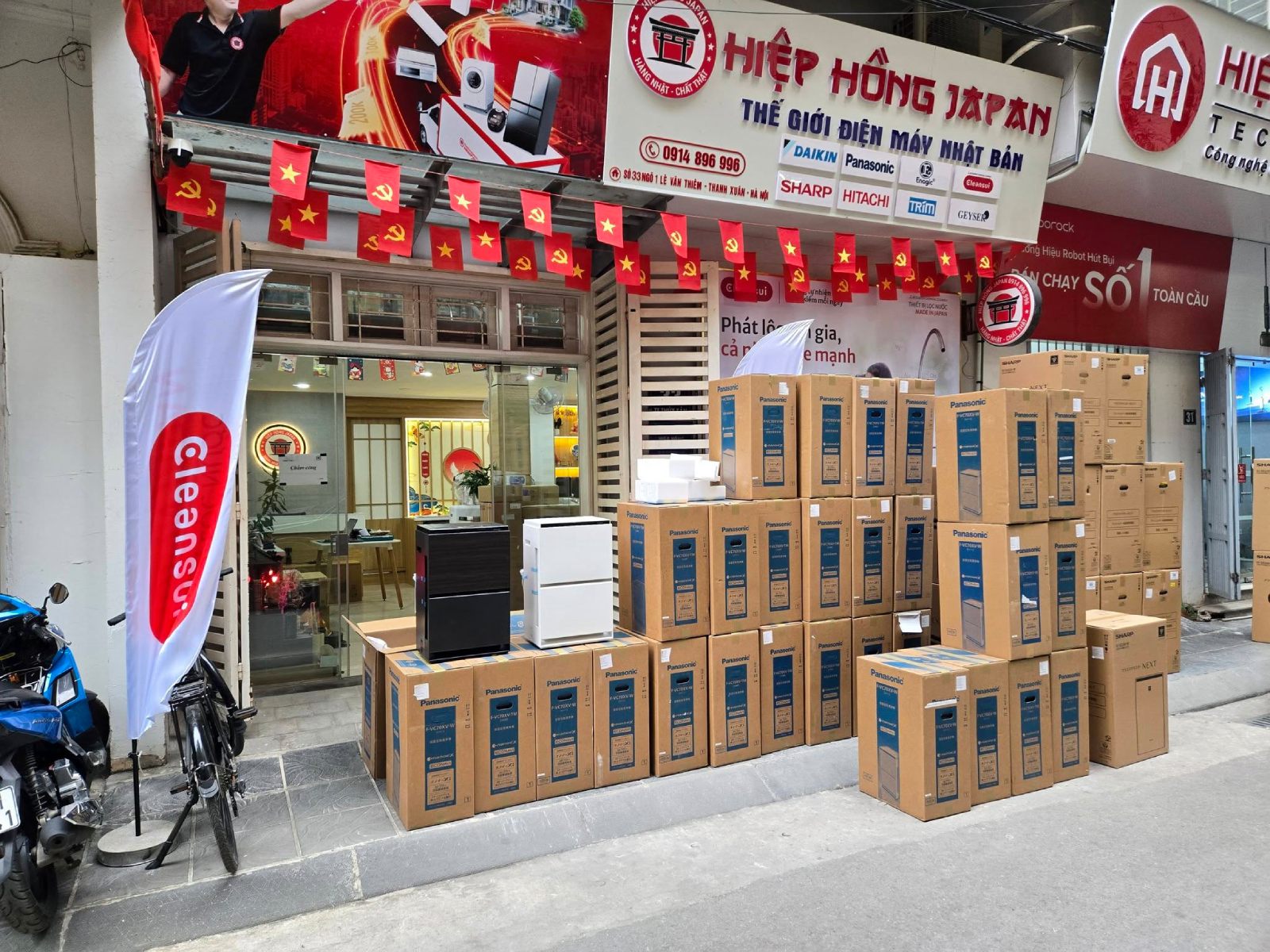 Panasonic F-VC70XV-W mới về tại Hiệp Hồng Japan