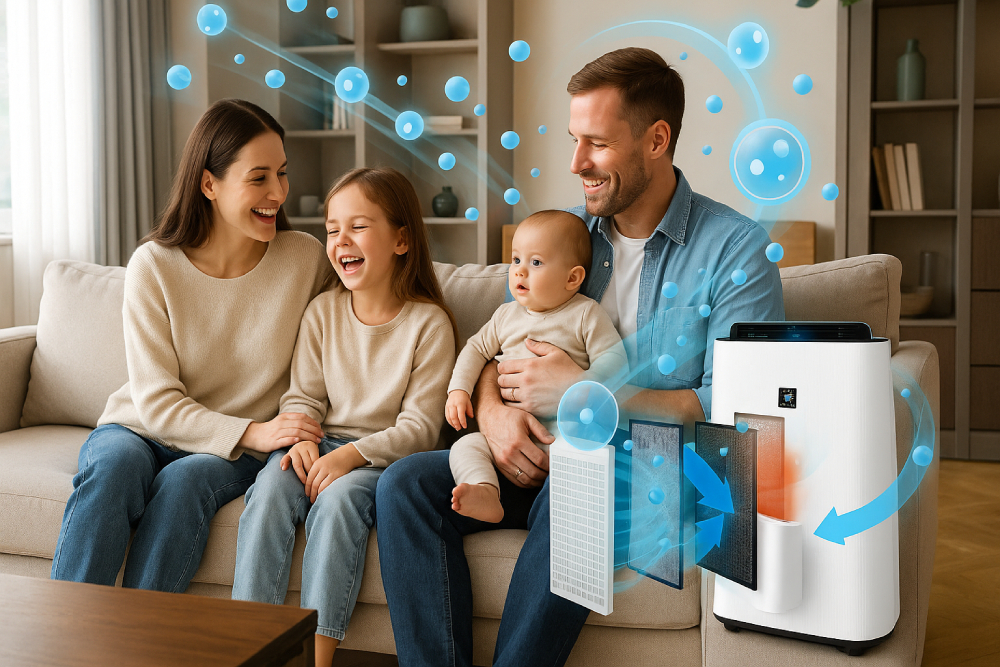 bộ lọc không khí Sharp KC-S50-W 