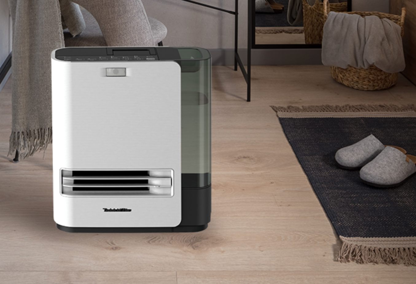 Thiết bị sưởi gốm Dainichi EF-H1200G-W hoạt động êm ái