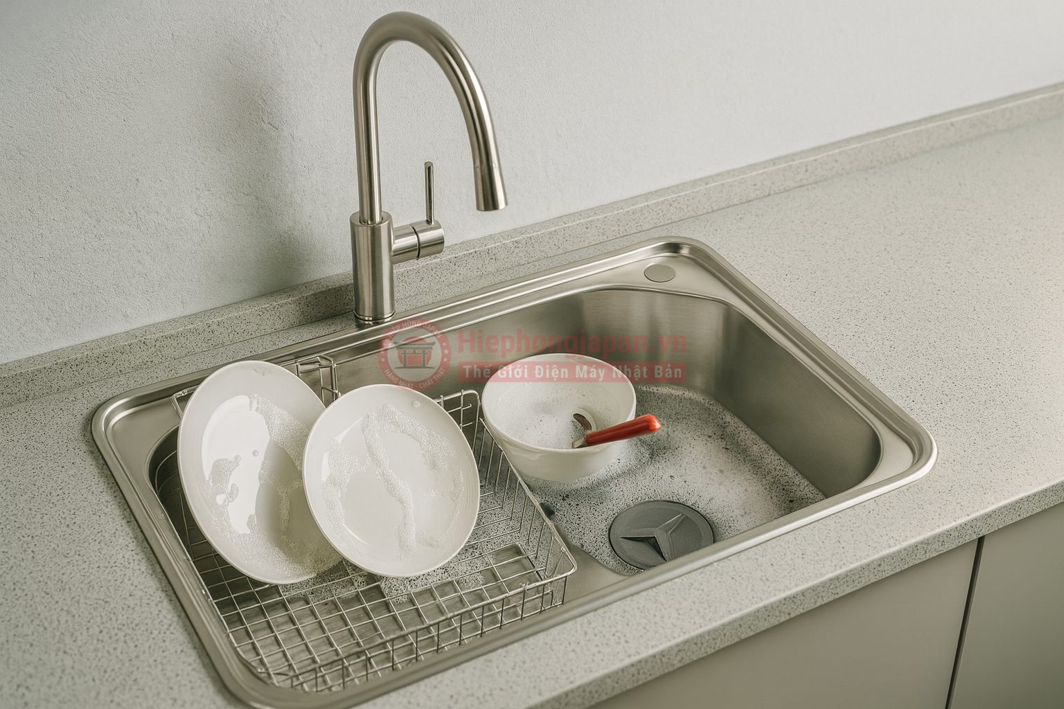 Chậu rửa bát 1 hố – Gọn gàng, tiện dụng, tối ưu diện tích