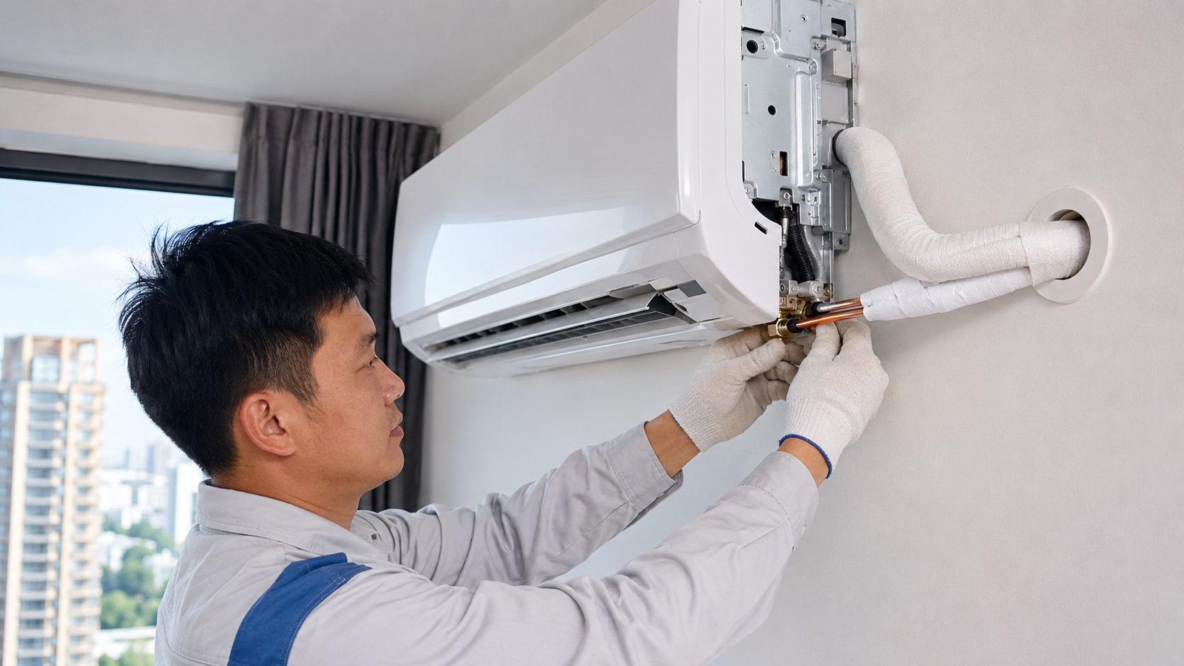 Ống bảo ôn điều hoà
