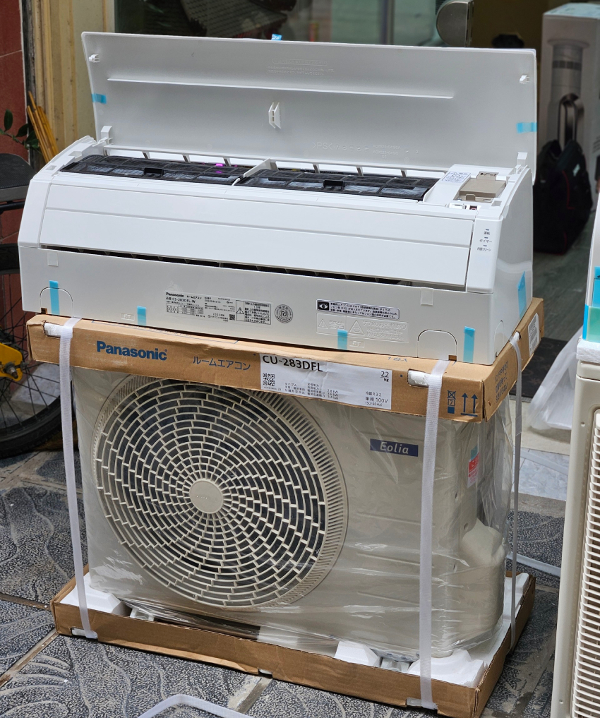 dieu hoa Panasonic CS-283DFL tai hiep hong japan