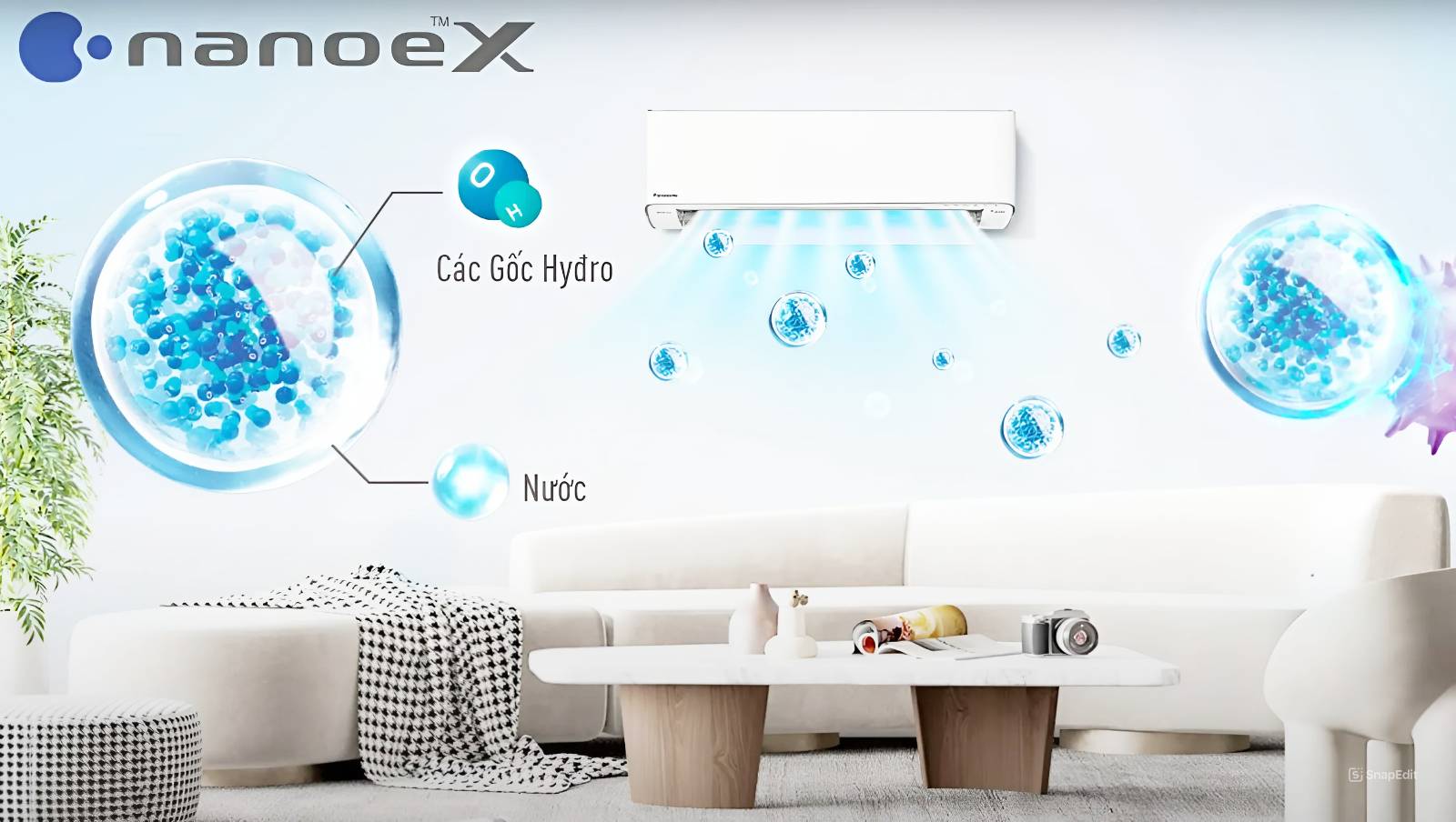 cong nghe nanoe x cua dieu hoa Panasonic CS-902DX2