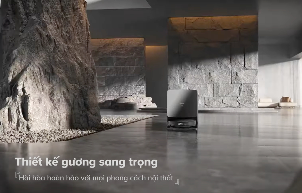 Roborock Saros 10R thiết kế sang trọng