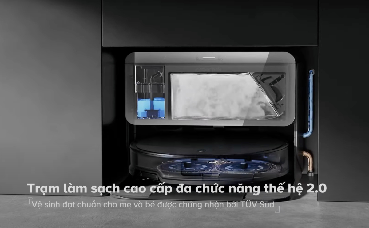 Trạm sạc đa năng Roborock Saros 10R