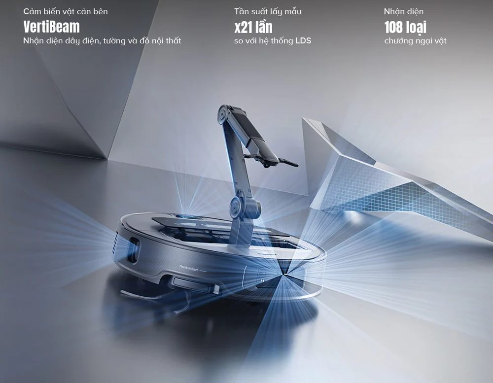 roborock saros z70 công nghệ điều hướng StarSight™ 2.0 