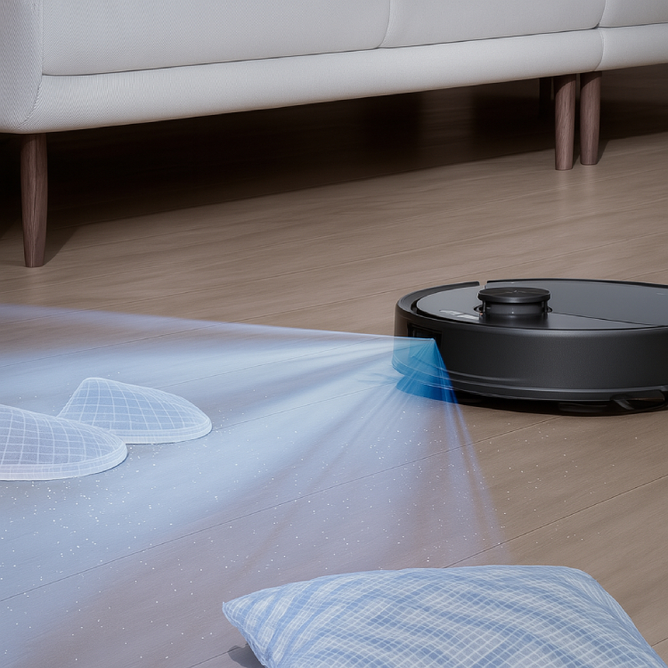 Roborock Q10 VF Plus cảm biến tránh né vật cản