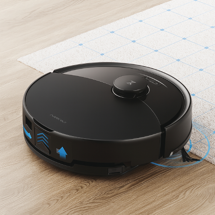 Roborock Q10 VF Plus cảm biến nhận diện thảm