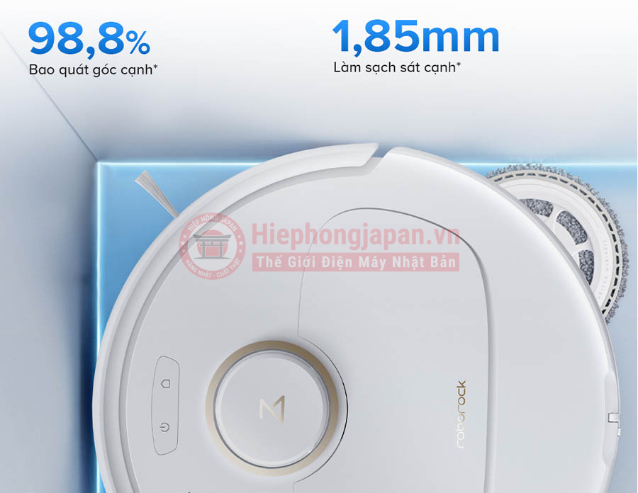 Qrevo 5AE Giẻ FlexiArm – Làm sạch tận mép tường