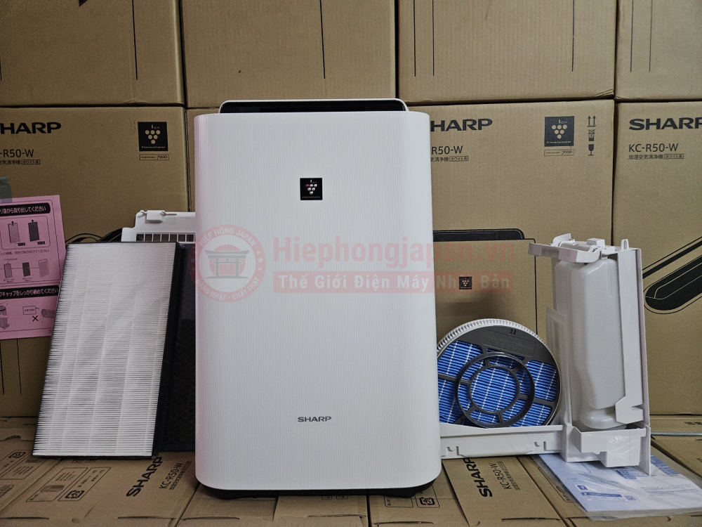 loc khong khi Sharp KC-R50-W tai hiephongjapan.vn
