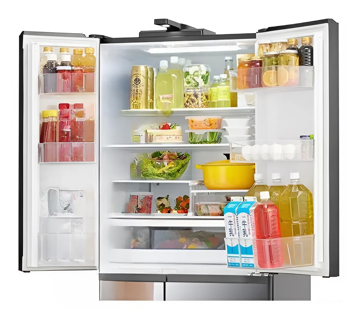 tu lanh Hitachi R-HWC62T ngan lam mat lon