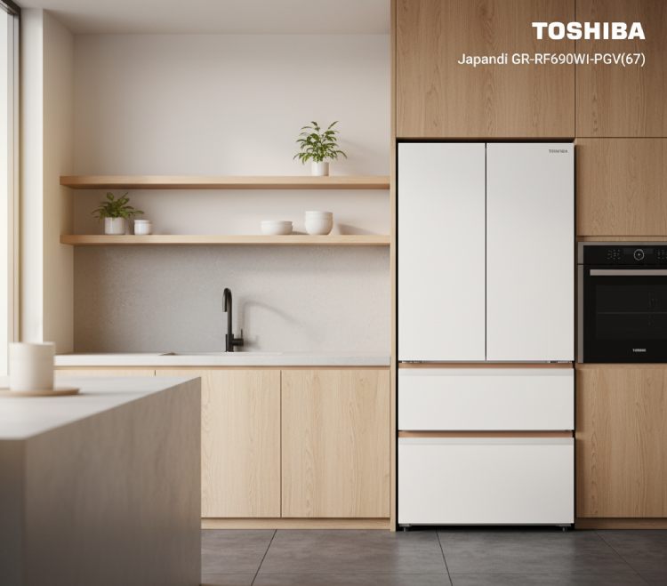Tủ lạnh Toshiba Japandi Multi Door GR-RF690WI-PGV(67)