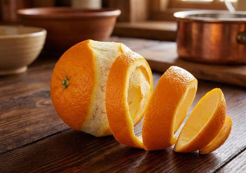 Khử mùi tủ lạnh bằng Vỏ cam, quýt, bưởi