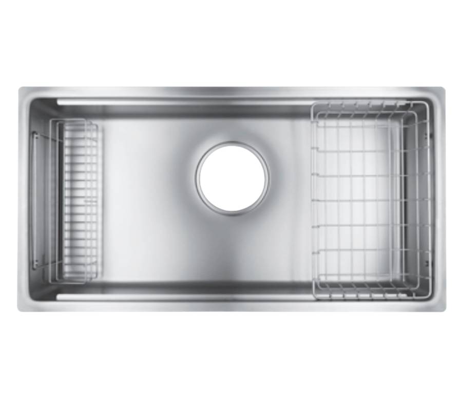 Chậu rửa bát chén Shigeru LE JSL-K 2F FS Nội địa Nhật