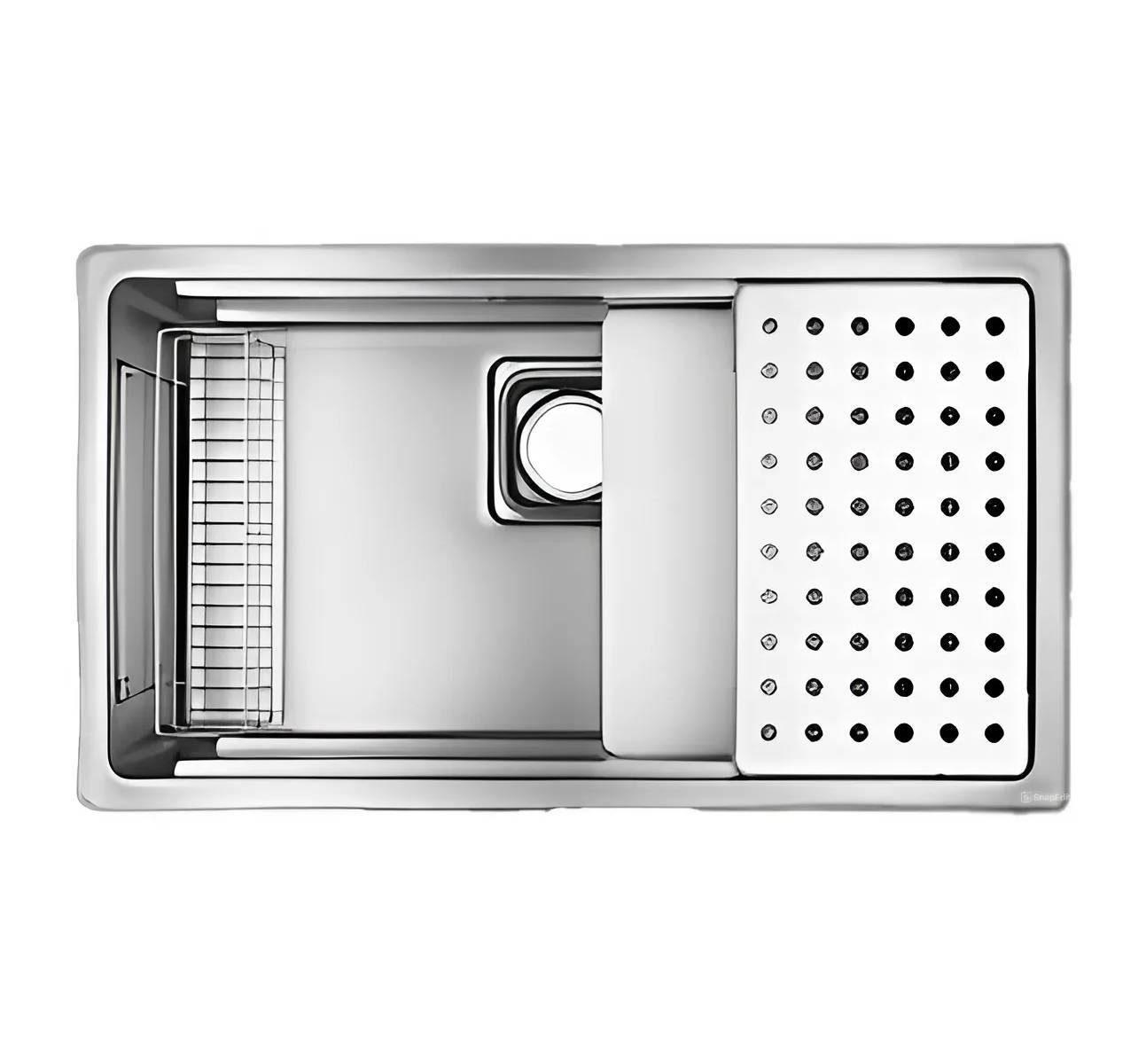 Chậu rửa chén bát cao cấp Shigeru LE JSM–K 3F FS Nội địa Nhật Bản