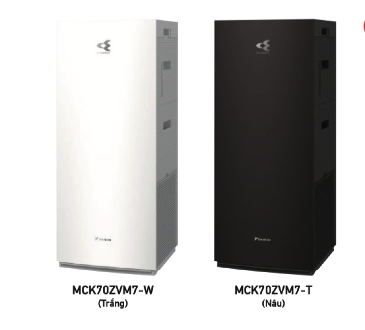Máy lọc không khí tạo ẩm Daikin MCK70ZVM7 | Chính hãng Daikin Việt Nam