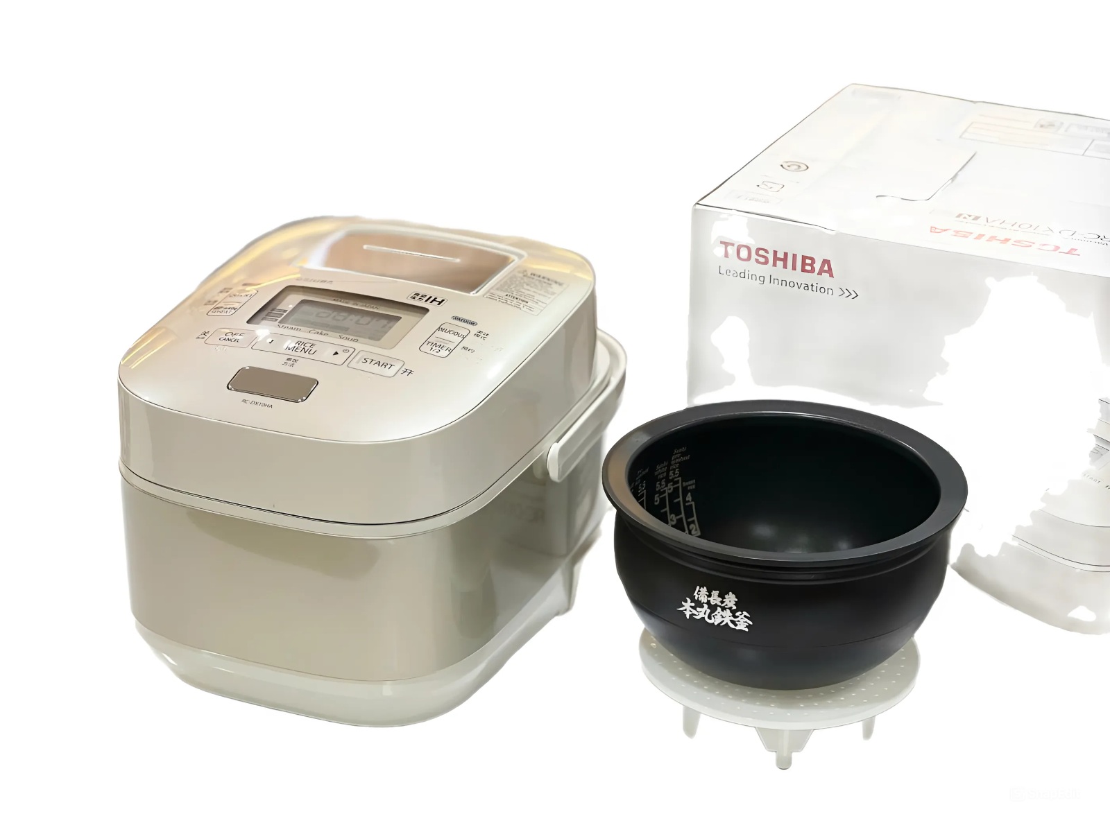 Nồi cơm điện cao tần Toshiba RC-DX10H điện áp 220v | Xuất xứ Nhật Bản