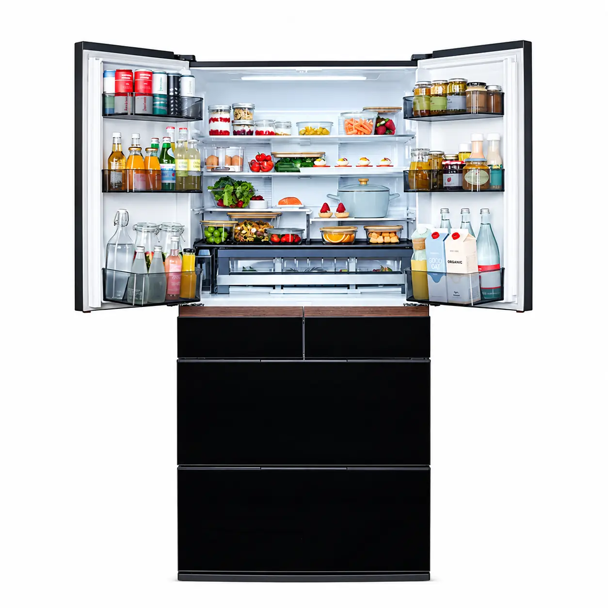 Tủ lạnh Hitachi R-GW670TV-XK 670L