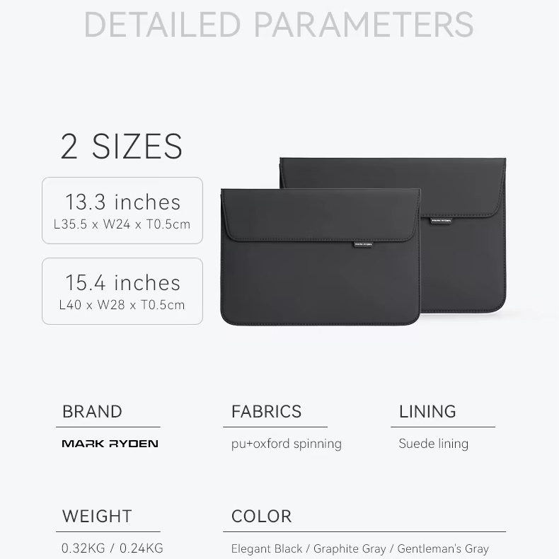 Túi Đựng Macbook,Ipad,Laptop,Tài Liệu cho Nam Nữ Công Sở Mark Ryden MR67