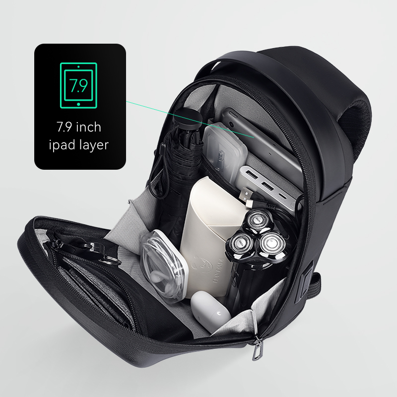 Túi Đeo Chéo Nam Giới Vỏ Cứng Mark Ryden MR3998Pro