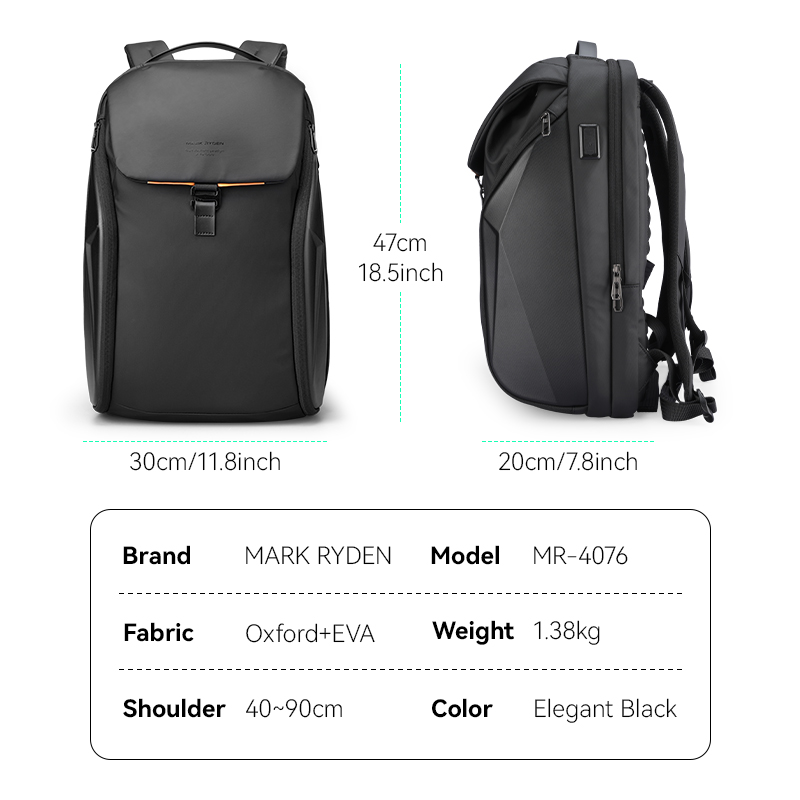 Mark Ryden FileMaster MR4076 Waterproof Travel Backpack