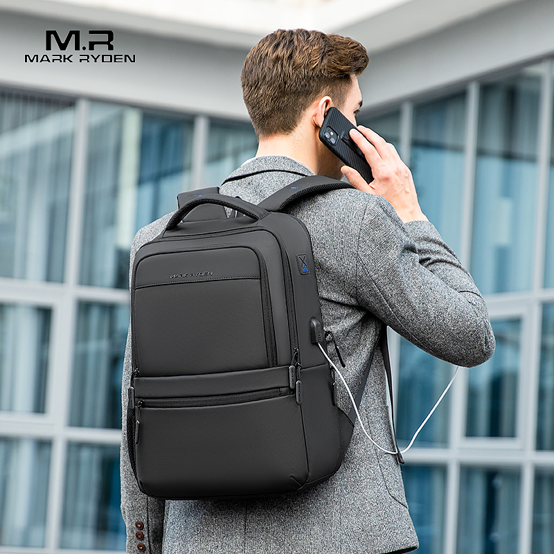 Mark Ryden MR9103SJ 16 inch . Balo Laptop Công Sở Siêu Nhẹ Chống Nước
