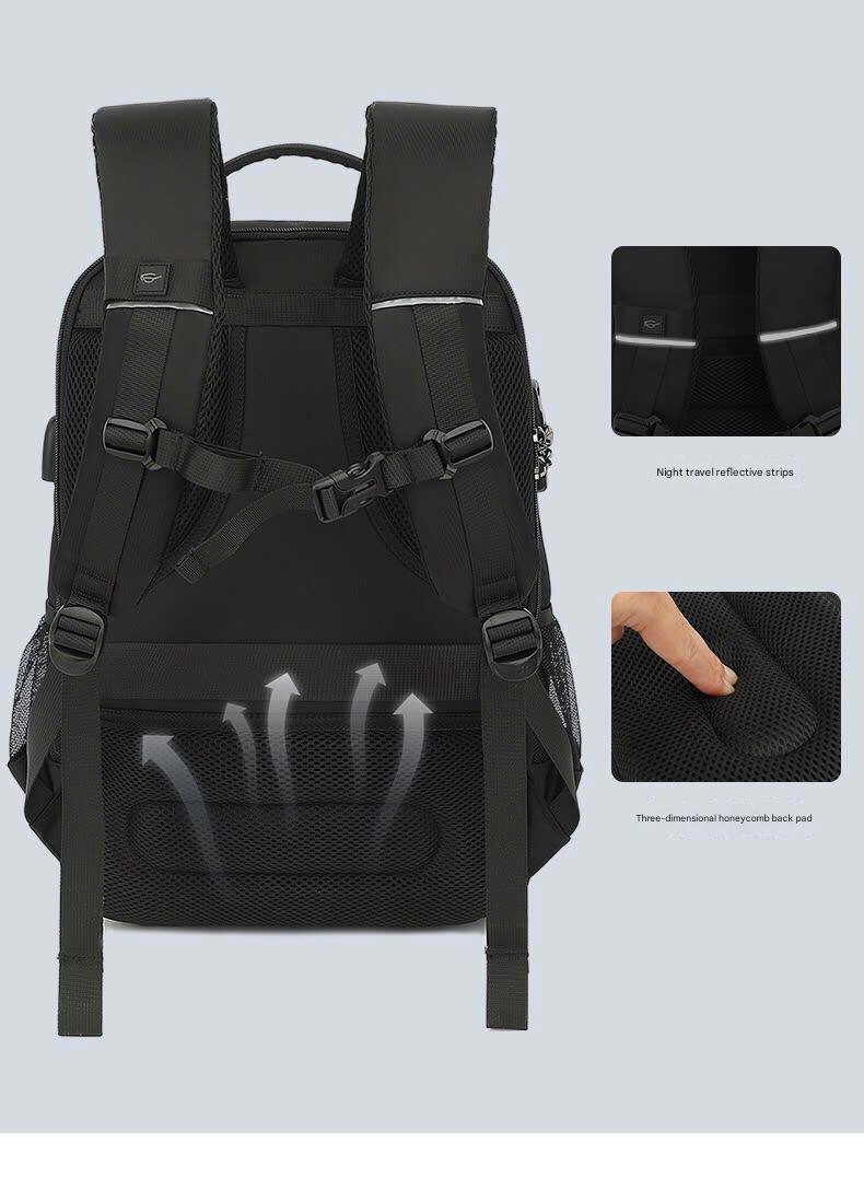 CoolBELL 8296-Balo Laptop 15.6 inch Đa Dụng,Chống Trộm,Khóa Số