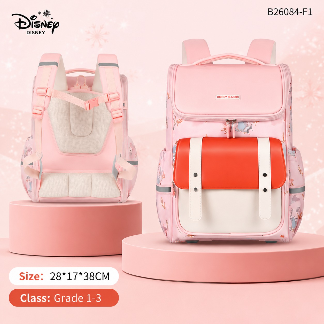 Balo Disney B26084-Balo Chống Gù Cao Cấp Chính Hãng