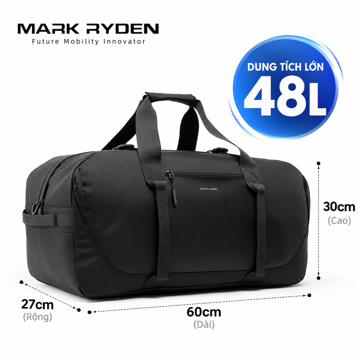 Túi Du Lịch Mark Ryden MR-T5002 48L Chống Nước Siêu Nhẹ
