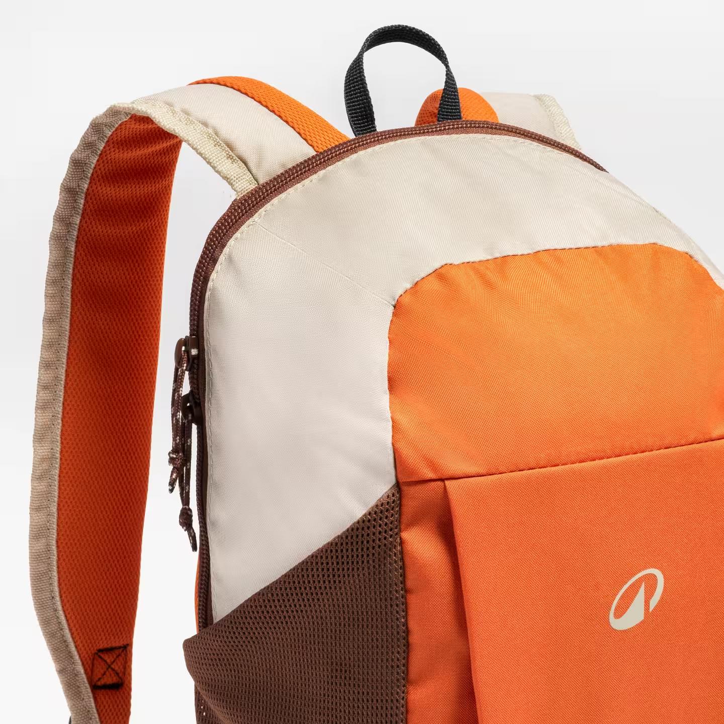 Balo QUECHUA 10L - Arpenaz NH100 Nâu Cam