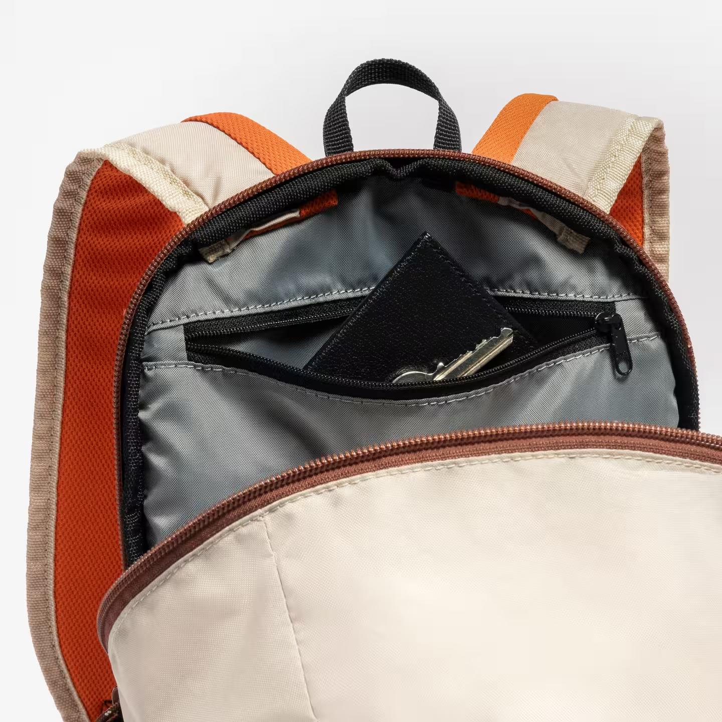 Balo QUECHUA 10L - Arpenaz NH100 Nâu Cam