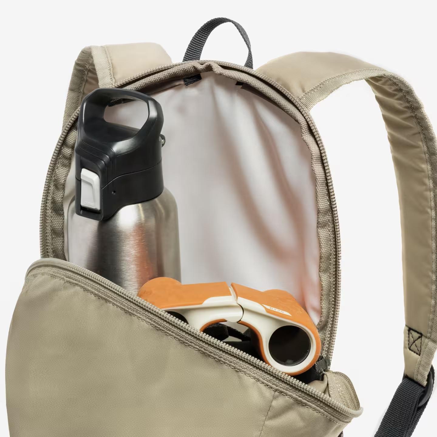 Balo QUECHUA 10L - Arpenaz 50 Beige