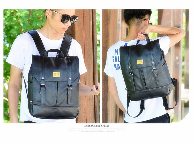 Balo Da Threebox Thời Trang Unisex TB5541