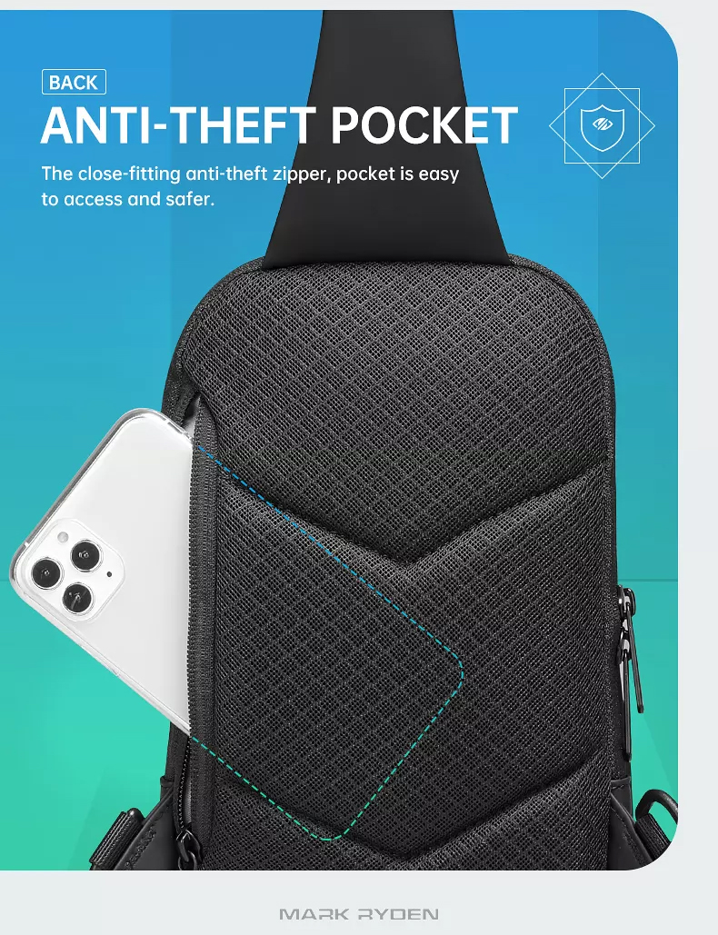 Mark Ryden MR8518 - Túi Đeo Chéo Nam Nữ