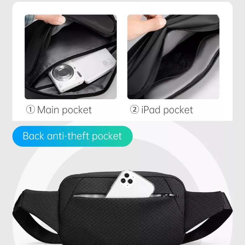 Túi Đeo Chéo Mark Ryden MR8112 - Túi Bao Tử Cao Cấp