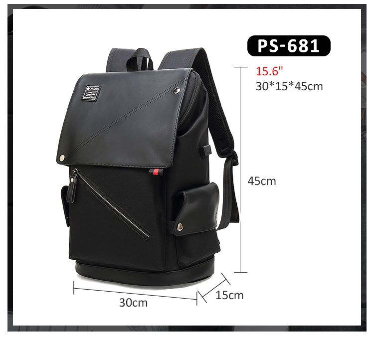 Balo Laptop Thời Trang 15.6 inch Poso 681