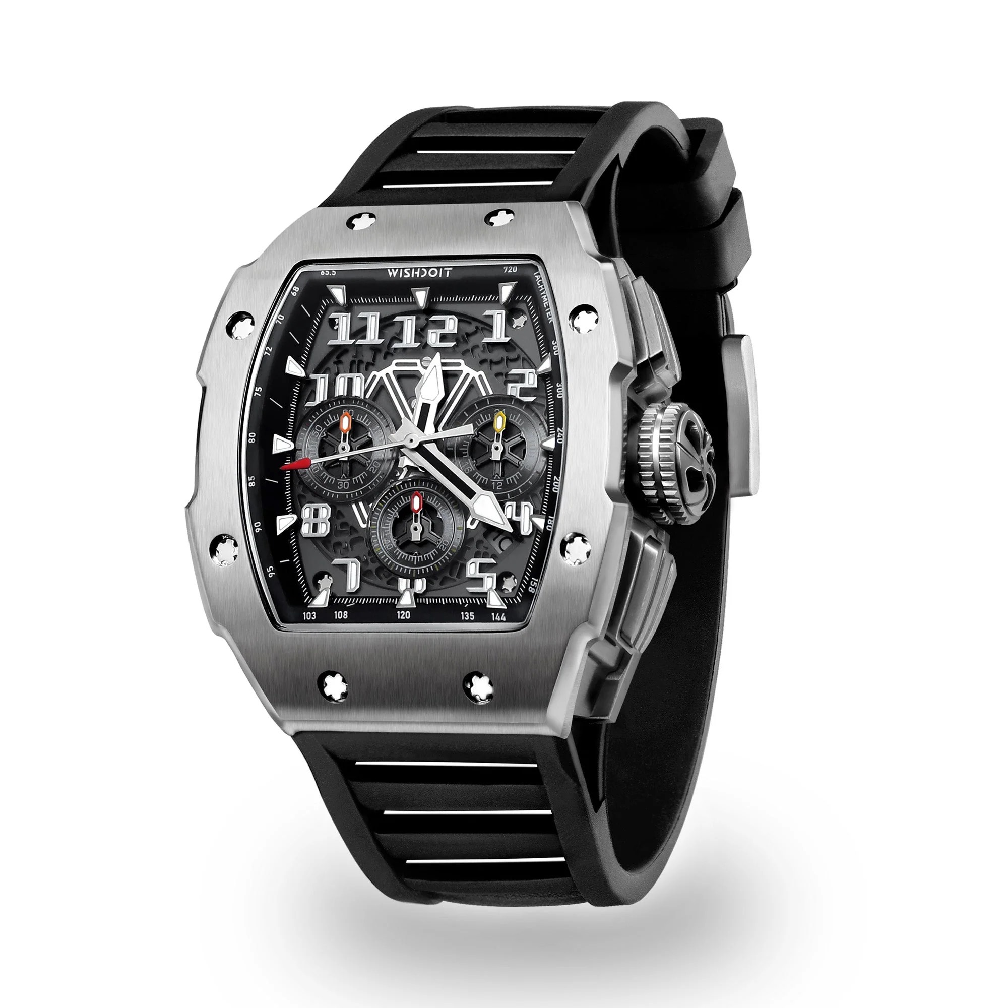 RACING | GT CHRONO-SILVERY WATCH