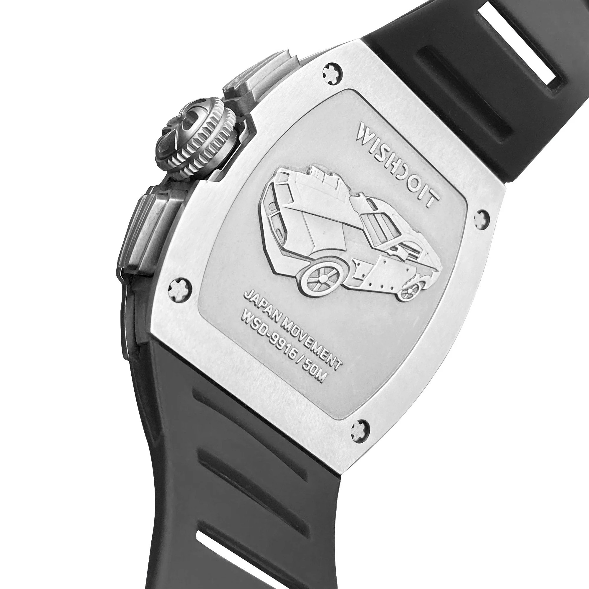 RACING | GT CHRONO-SILVERY WATCH