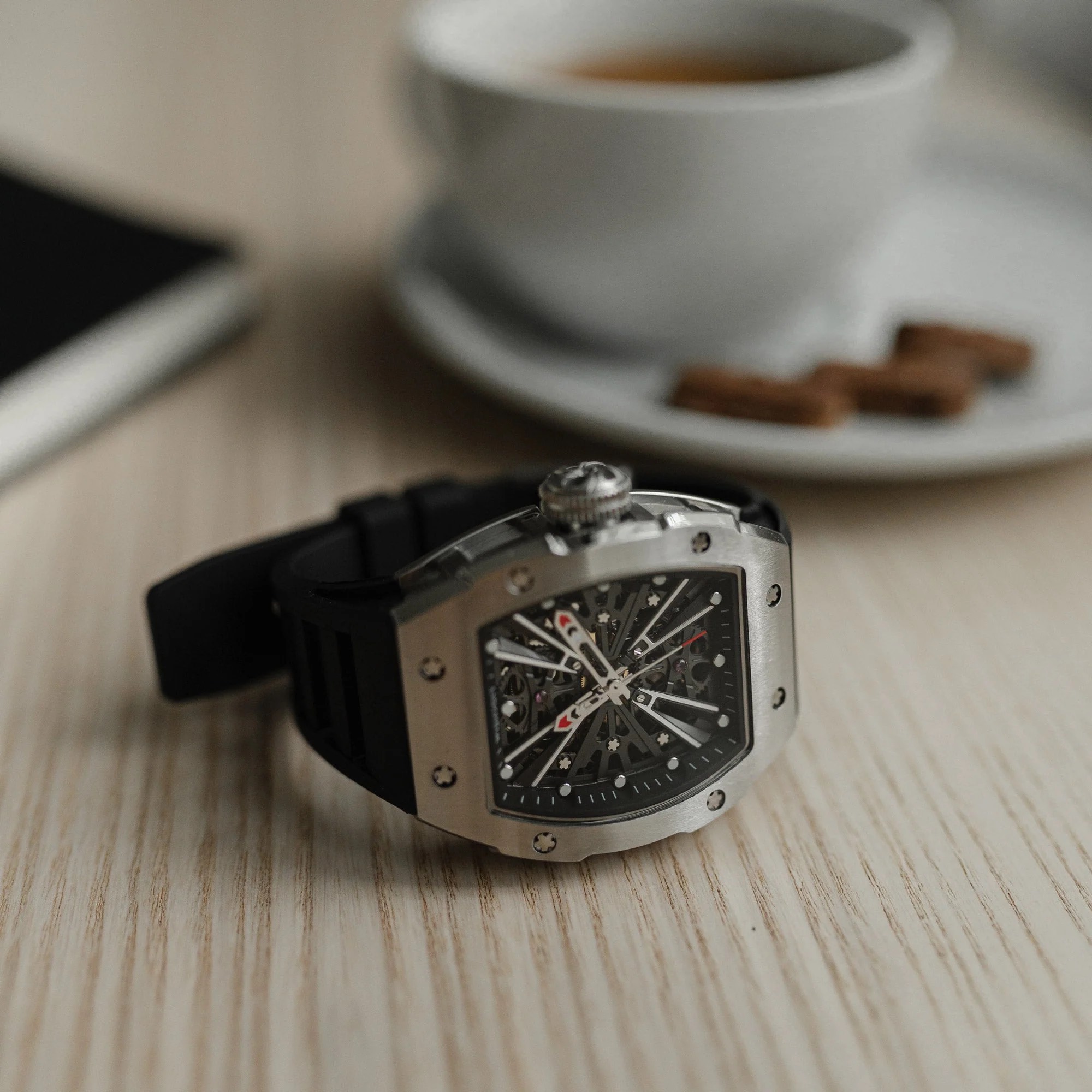 PIRATE | THE X SERIES-SILVERY WATCH