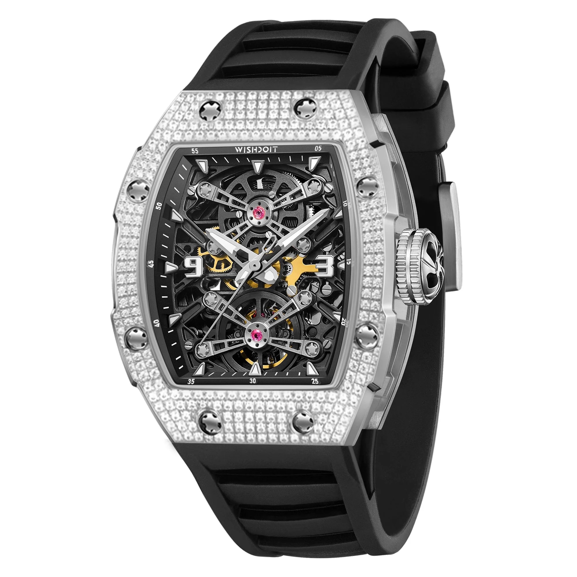 CUSTOMIZED CASE | CAPTAIN KIDD-SILVERY WATCH