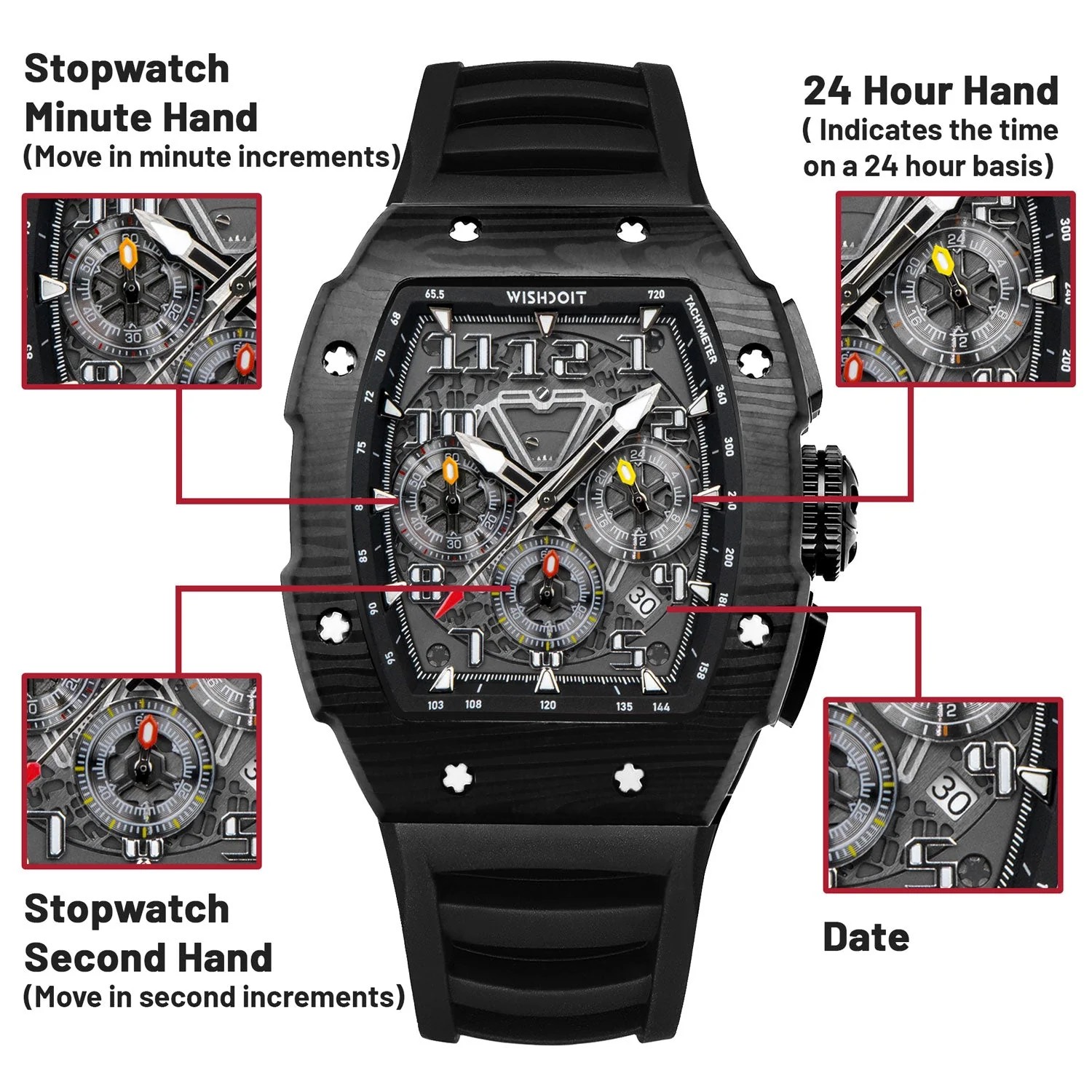 RACING | GT CHRONO-BLACK WATCH
