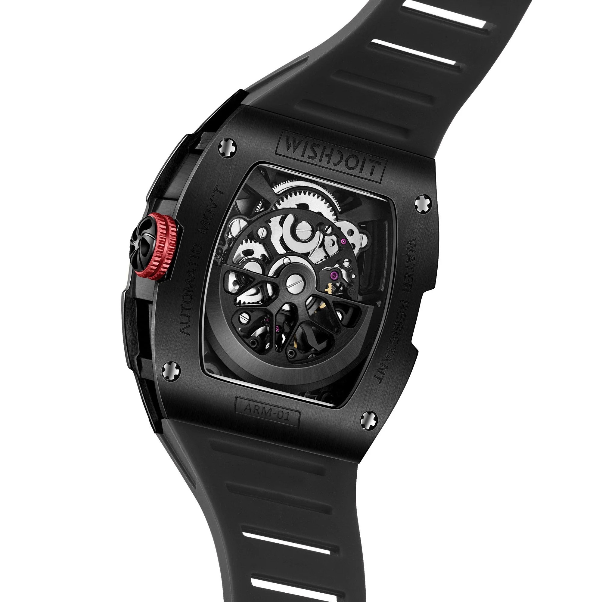 LIMITED | ARMOR-RED WATCH (BLACK STRAP)