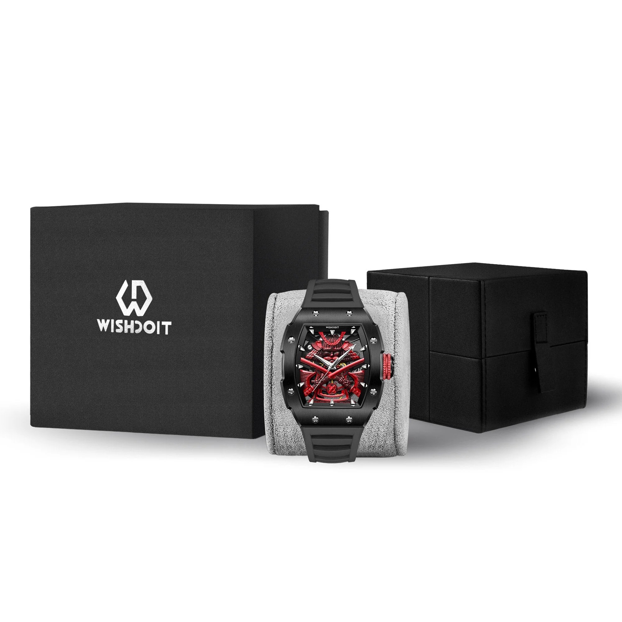 LIMITED | ARMOR-RED WATCH (BLACK STRAP)