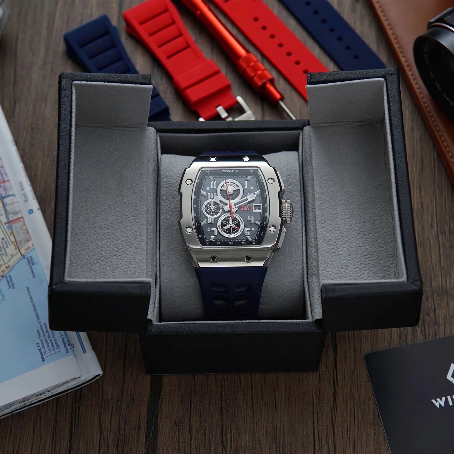 RACING | F-150 CHRONO-SILVERY WATCH