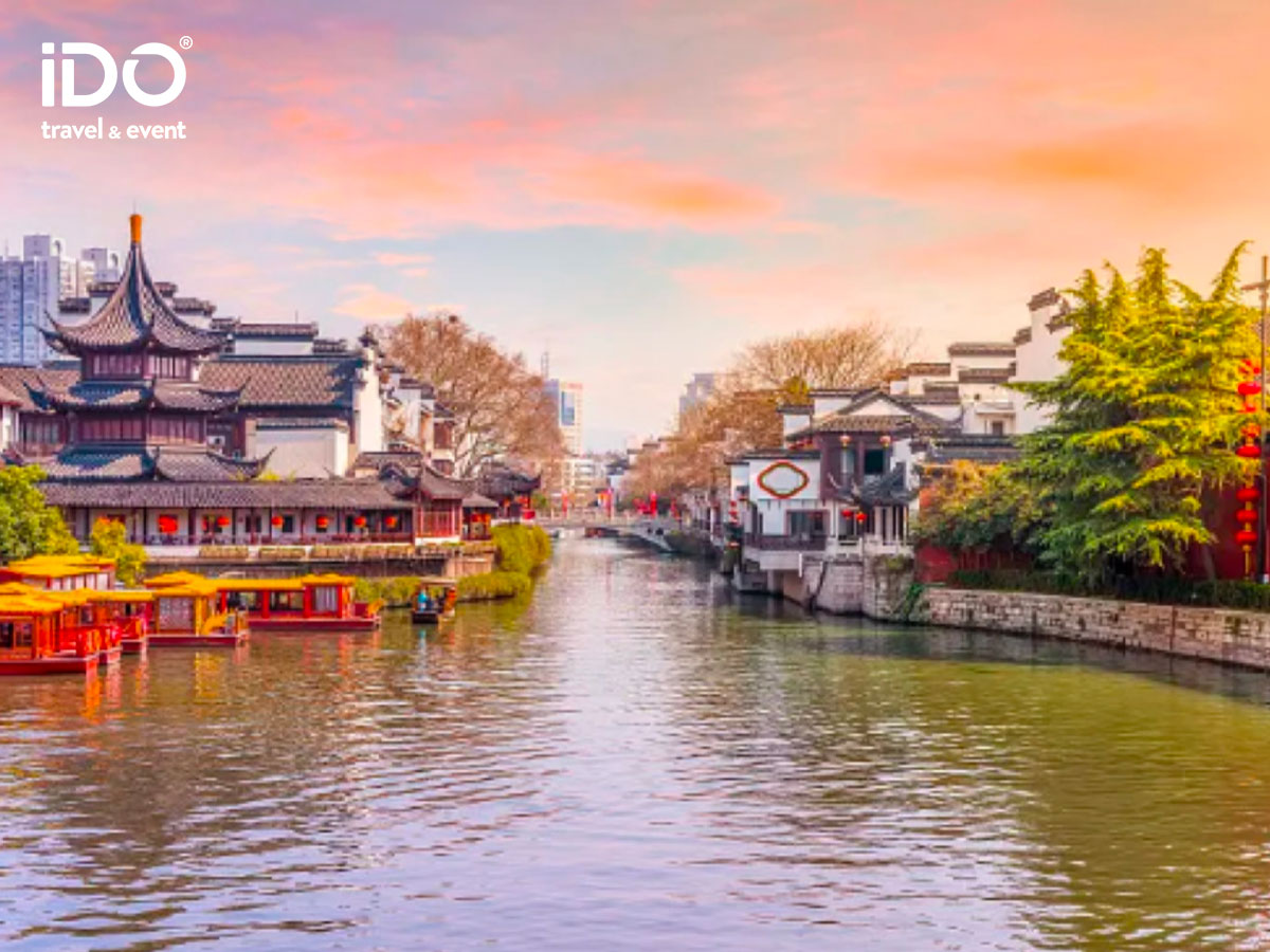 TRUNG QUỐC: Nam Kinh – Ngưu Thủ Sơn – Bộc Viện – Thượng Hải 5N5Đ