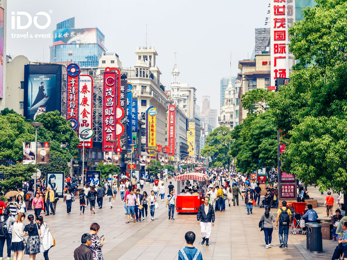 TRUNG QUỐC: Nam Kinh – Ngưu Thủ Sơn – Bộc Viện – Thượng Hải 5N5Đ