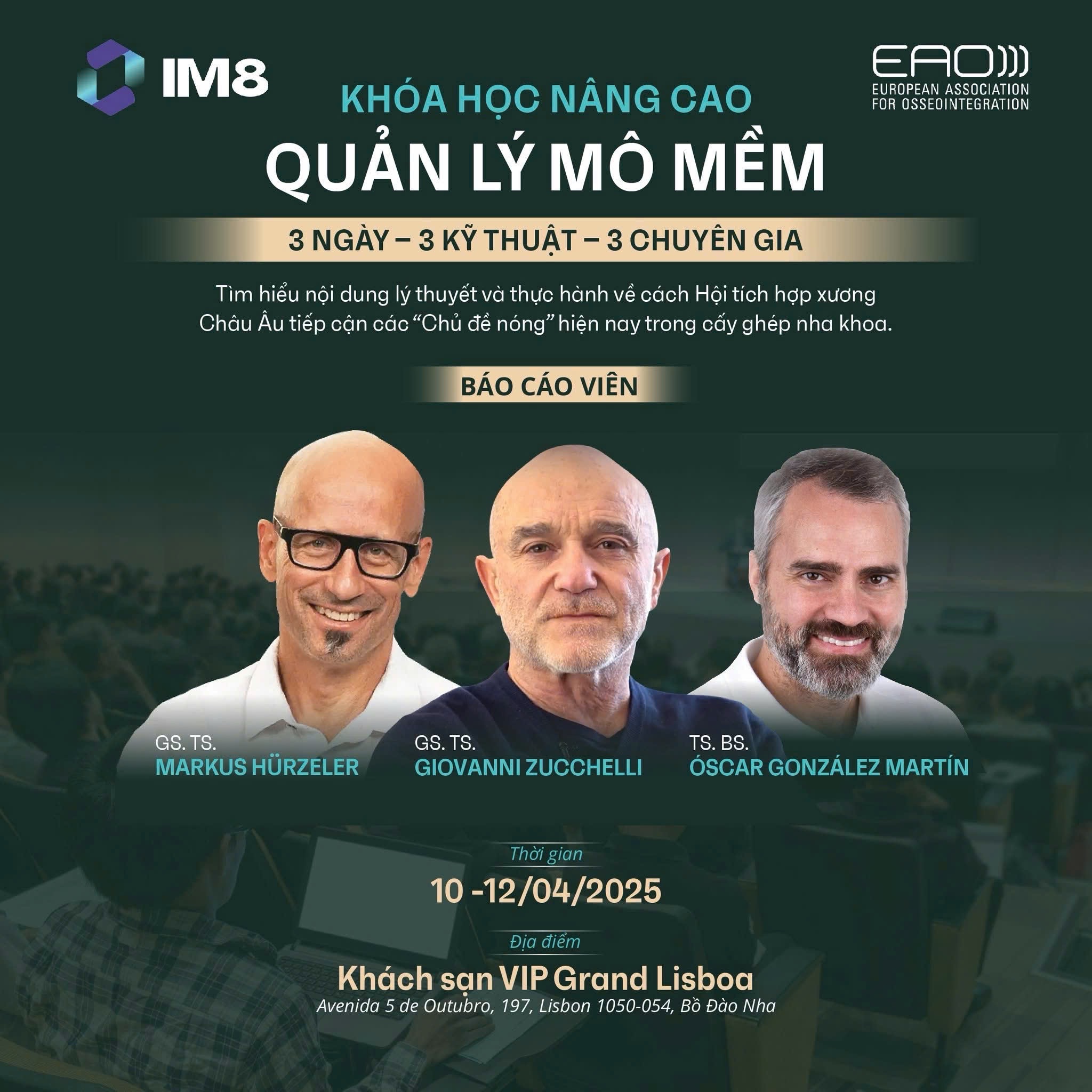 Lisbon, Bồ Đào Nha: Du lịch kết hợp khóa học Nha khoa nâng cao 7N6Đ